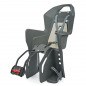 Porte bebe-siege enfant arriere Polisport a fixer sur cadre koolah gris coussin creme (9 a 22kgs) homologue en 14344