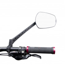 RETROVISEUR VELO DROIT ZEFAL ESPION E80 DROIT RABATTABLE FIXATION SUR CINTRE COLLIER (MIROIR 80 cm2)