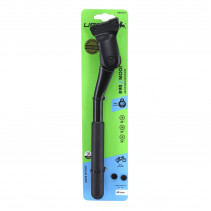 BEQUILLE VELO LATERALE ARRIERE URSUS MOOI   24-28'' NOIR REGLABLE FIXATION 2 VIS SUR BASE ENTRAXE 40mm - SUPPORTE 40Kgs (LIVRE