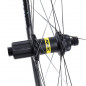 ROUE ROUTE DISQUE 700 MAVIC KSYRIUM 30 ARRIERE CASSETTE SHIMANO 11-10V CENTERLOCK TUBELESS READY AXE TRAVERSANT 12-142 NOIR 