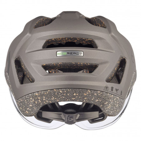 CASQUE BOLLE REACT VISOR BRONZE FONCE TRANSP.CAT 0 S (52-55) - 848391078891