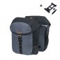 SACOCHES BASIL MILES UBS MIK 2.0 34L IMPERMEABLE GRIS/NOIR - 8715019183058