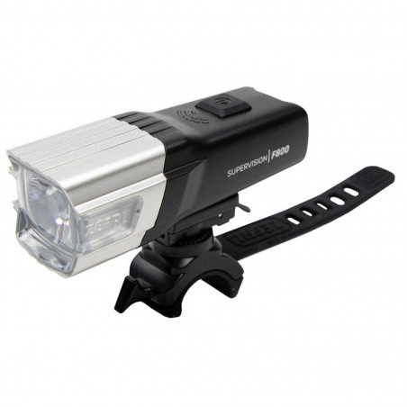 ÉCLAIRAGE AVANT ZEFAL SUPERVISION F800 USB BLANC/NOIR - 3420586602110