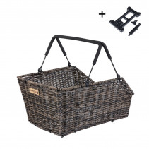 PANIER BASIL CENTO RATTAN LOOK PLAQUE MIK 2.0 OSIER MARRON - 8715019113758