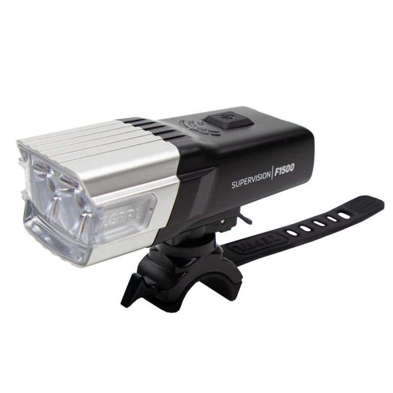 ÉCLAIRAGE AVANT ZEFAL SUPERVISION F1500 USB BLANC/NOIR - 3420586601755