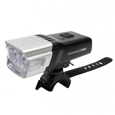ÉCLAIRAGE AVANT ZEFAL SUPERVISION F1500 USB BLANC/NOIR - 3420586601755