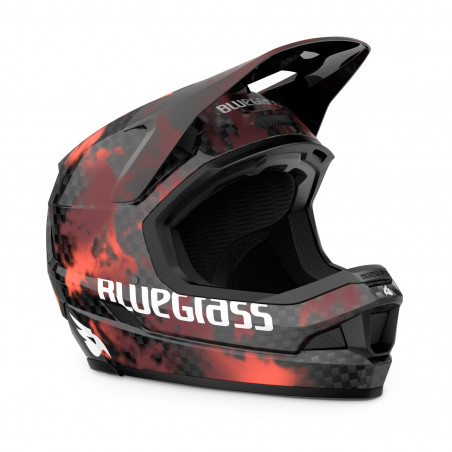 CASQUE BLUEGRASS LEGIT CARBON ORANGE CORAIL FUMÉ BRILL.54-56 - 8015190290140