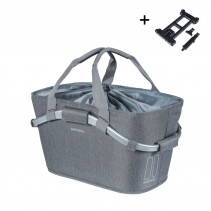 PANIER ARRIÃRE BASIL 2DAY CARRY ALL AVEC PLAQUE MIK 2.0 22L - 8715019113543