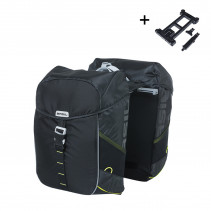 SACOCHES BASIL MILES UBS MIK 2.0 34L IMPERMÃABLE NOIR/VERT - 8715019183041
