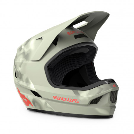 CASQUE BLUEGRASS LEGIT GRIS MOUSSE/ORANGE CORAIL MAT T.54-56 - 8015190290195
