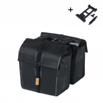 SACOCHES BASIL URBAN DRY MIK 2.0 50L IMPERMÃABLE NOIR MAT - 8715019184628