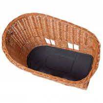 PANIER POUR CHIENS BASIL PASJA M MIK 2.0 30L OSIER MARRON - 8715019540240