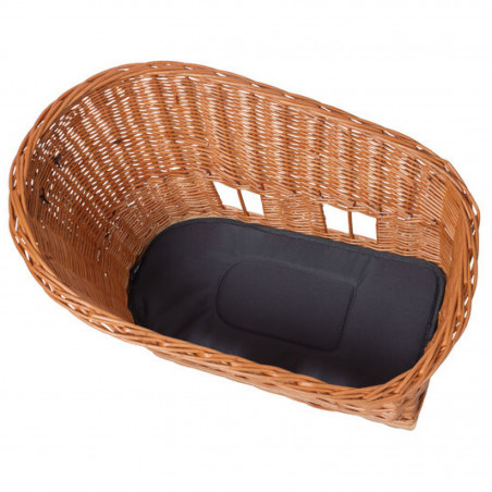 PANIER POUR CHIENS BASIL PASJA M MIK 2.0 30L OSIER MARRON - 8715019540240