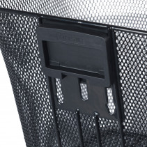 PANIER AVANT BASIL BILBAO PLAQUE KF POTENCE ACIER NOIR - 8715019102394
