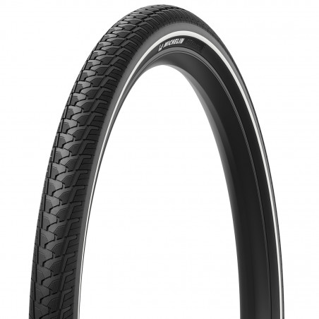 PNEU VELO 26 x 2.00 MICHELIN CITY TOURING BANDES REFLECHISSANTES E-BIKE READY TRINGLE RIGIDE TR (50-559) - 3528702010501