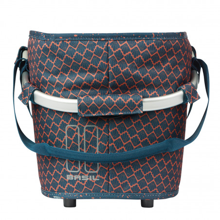 PANIER ARRIÈRE BASIL FLAIR CARRY ALL PLAQUE MIK 2.0 22L B/R - 8715019113451