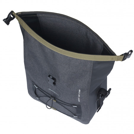 SACOCHE BASIL NAVIGATOR STORM PLAQUE MIK 13L IMPER. NOIR - 8715019182709