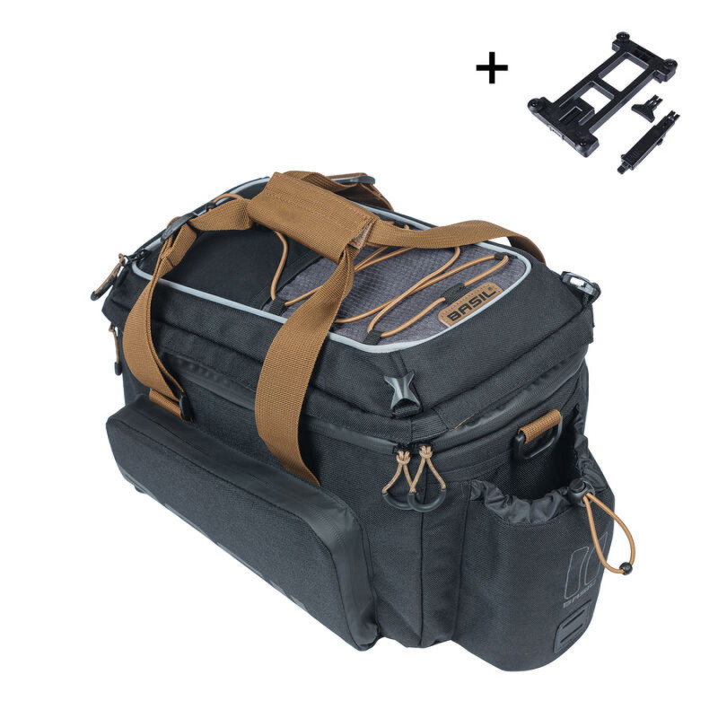 SACOCHE PORTE-BAGAGE BASIL MILES XL PRO MIK 2.0 9-36L GRIS/N - 8715019183126