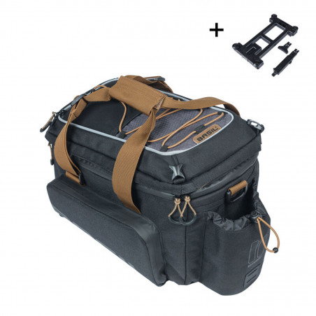 SACOCHE PORTE-BAGAGE BASIL MILES XL PRO MIK 2.0 9-36L GRIS/N - 8715019183126