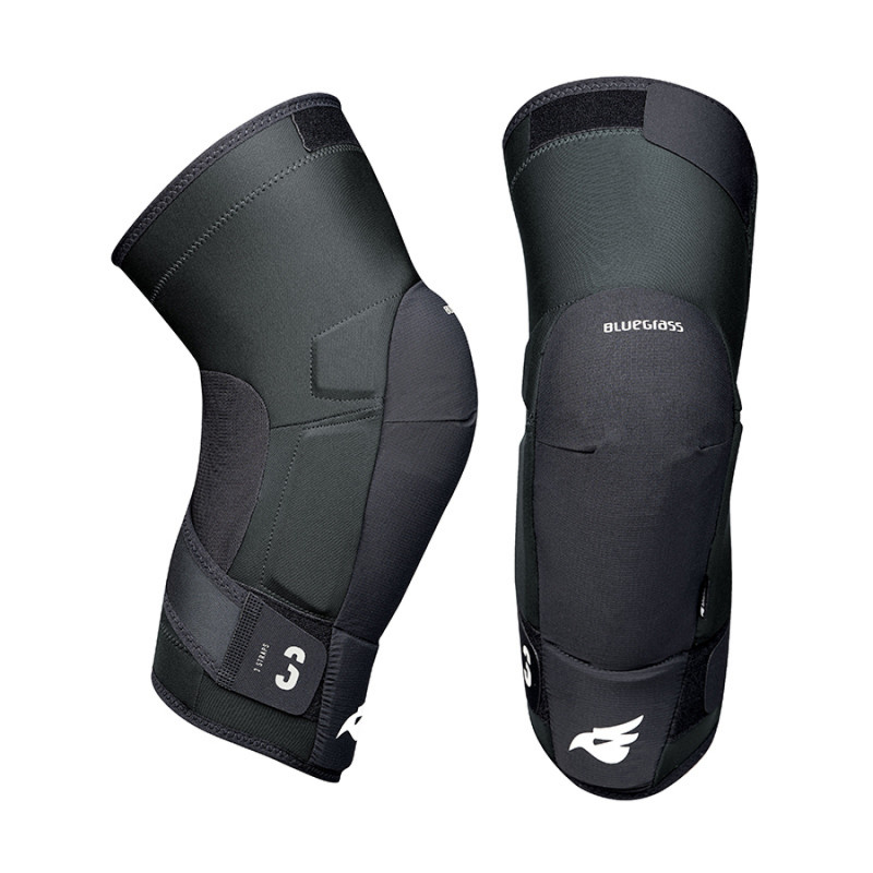 GENOUILLÈRES BLUEGRASS 3STRAPS NOIR T.S (40-43cm) - 8015190292274