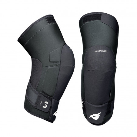 GENOUILLÈRES BLUEGRASS 3STRAPS NOIR T.S (40-43cm) - 8015190292274