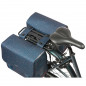 SACOCHE BASIL FLAIR AVEC PLAQUE MIK 2.0 35L BLEU/ROUGE - 8715019184185