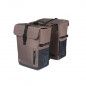 SACOCHE BASIL MOVE AVEC PLAQUE MIK 2.0 30L POLYE. MARRON - 8715019184338