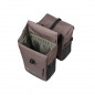 SACOCHE BASIL MOVE AVEC PLAQUE MIK 2.0 30L POLYE. MARRON - 8715019184338