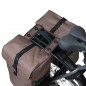 SACOCHE BASIL MOVE AVEC PLAQUE MIK 2.0 30L POLYE. MARRON - 8715019184338