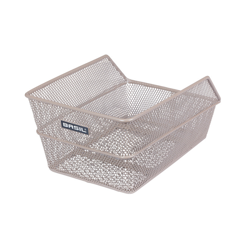 PANIER ARRIÈRE BASIL CENTO S ACIER ARGENT (21X31X0.95 CM) - 8715019113826