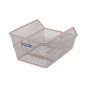 PANIER ARRIÈRE BASIL CENTO S ACIER ARGENT (21X31X0.95 CM) - 8715019113826