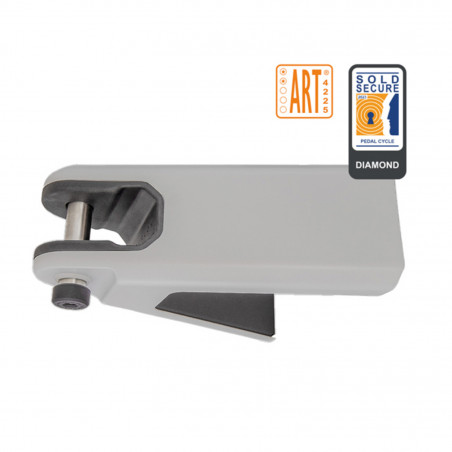 ANCRAGE AU MUR/SUPPORT VÉLO HIPLOK AIRLOK A CLE GRIS - 5060277662016
