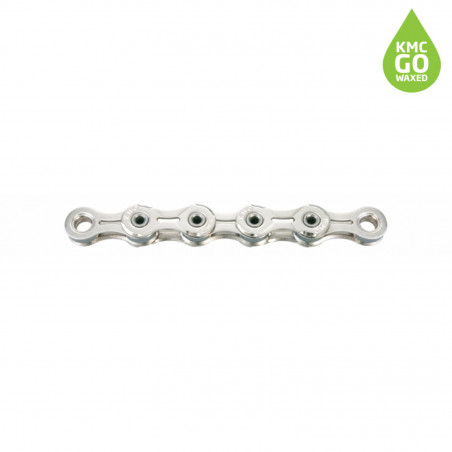 CHAINE KMC X11SL WAXED 1/2x11/128" 118 MAILLONS 11V ARGENT - 4715575886688