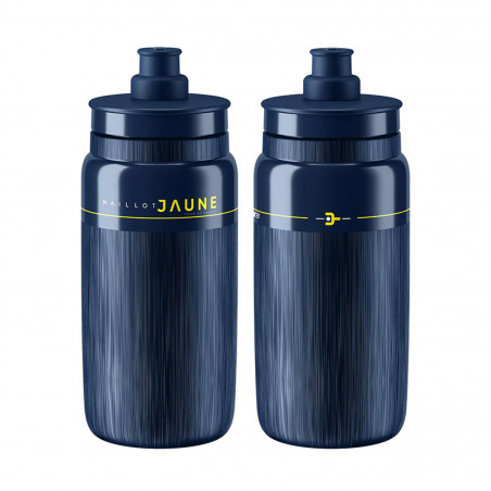 BIDON ELITE FLY MAILLOT JAUNE BLEU 550 ml - 8020775043493