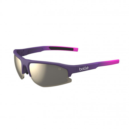 LUNETTES BOLLE BOLT 2.0 S  ROUGE ROSE MAT VERRE TNS OR - 848391074244