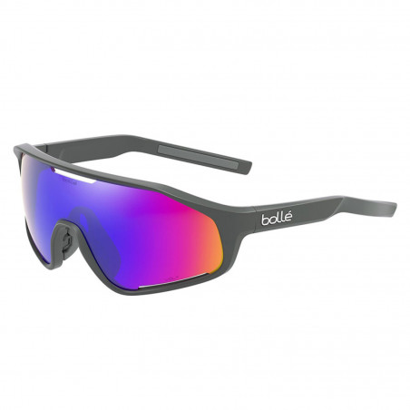 LUNETTES BOLLE SHIFTER TITANIUM MAT VERRE VOLT ULTRAVIOLET - 840332200316