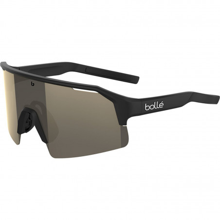 LUNETTES BOLLE C-SHIFTER NOIR MAT VERRE TNS OR - 840332202716
