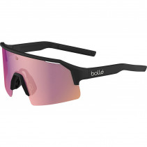 LUNETTES BOLLE C-SHIFTER NOIR MAT VERRE RUBIS CLAIR PHOTO - 840332204956