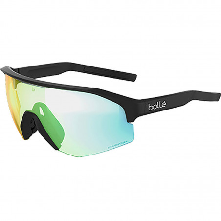 LUNETTES BOLLE LIGHTSHIFTER XL NOIR MAT PHANTOM VERT PHOTO - 54917320331