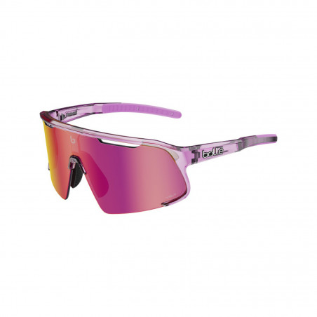 LUNETTES BOLLE SPEEDCHASER ASTRO ROSE TRANSP. VOLT RUBIS-2mm - 840332213095
