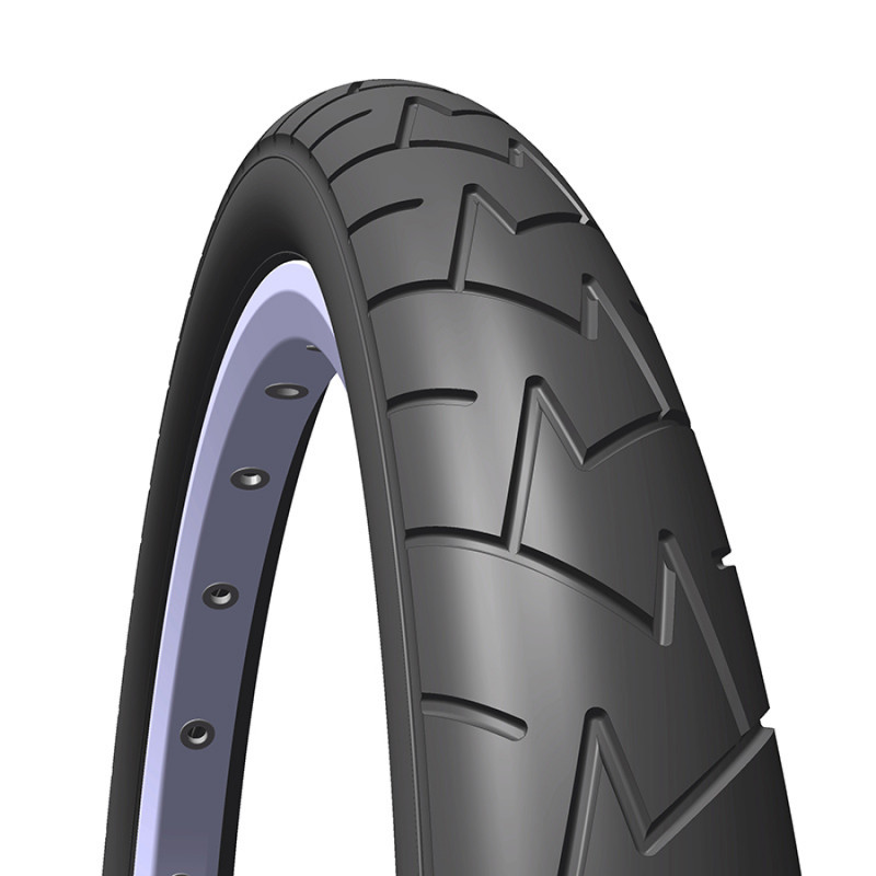 PNEU RUBENA CONFORT V57 350A CLASSIQUE RIGIDE NOIR 37-288 - 8593375512176