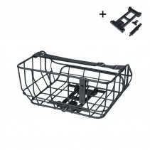 PANIER ARRIÈRE BASIL PORTLAND P.MIK 2.0 25L ALU NOIR MAT - 8715019505478
