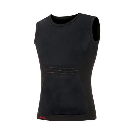 SOUS MAILLOT COUPE-VENT BIOTEX SANS COUTURES NOIR T.XS-S - 8990128004016