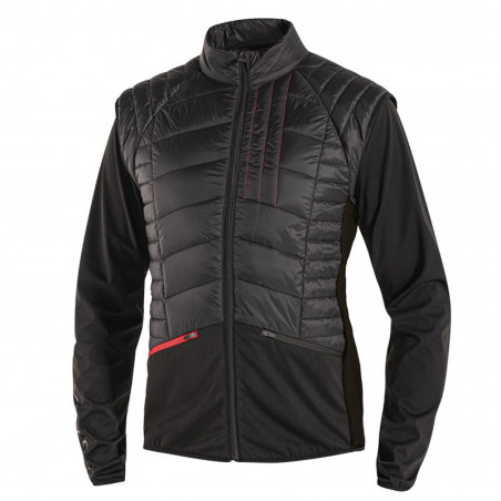 VESTE MATELASSÉE BIOTEX 2 EN 1 COUPE-VENT NOIR T.S - 8992331004463
