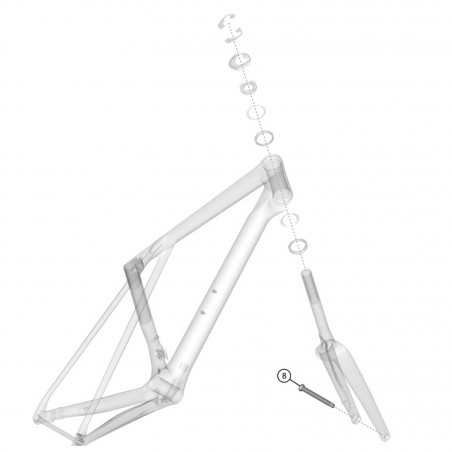 AXE AVANT XELIUS DRS - 6411450566567