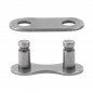 ATTACHE RAPIDE M-WAVE 1/2x1/8" - POUR CHAINE 1/3V GRISE - 887539021016