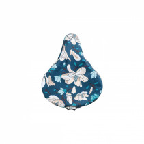 BASIL MAGNOLIA SADDLE COVER,couvre-selle,teal blue