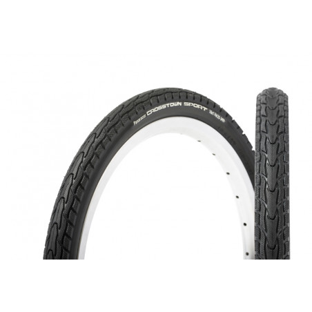 Pneu Urbain CROSSTOWNSPORT - Tringle Rigide - 700x47C K000 BLACK - GW747-B-CTS - 4931253023231