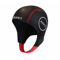 NEOPRENE SWIM CAP - K008 BLACK/RED M - NA18UNSC108M - 0602815988346