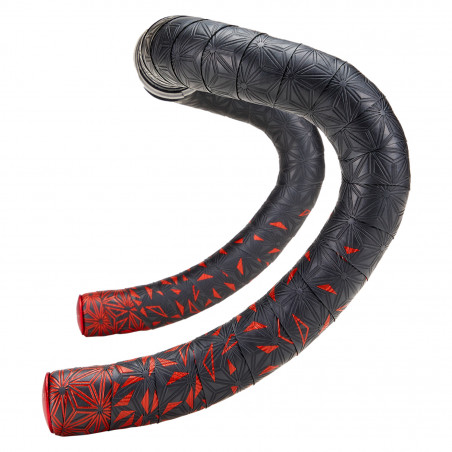 RUBAN DE CINTRE SUPER STICKY KUSH STAR FADE   BOUCHONS - R000 RED  - BT-59 - 0644221548332